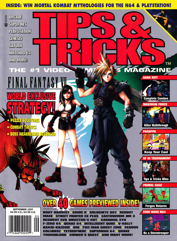 Tips & Tricks Issue 031 (September 1997) cover